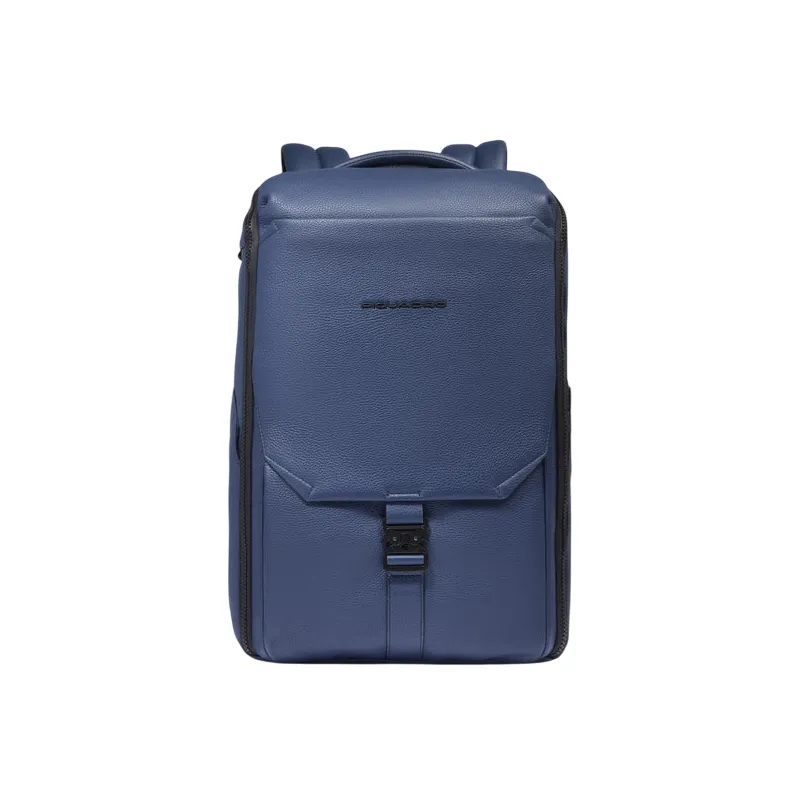 Piquadro Than Reise-Rucksack mit 15.6 Computer-Fach, blau
