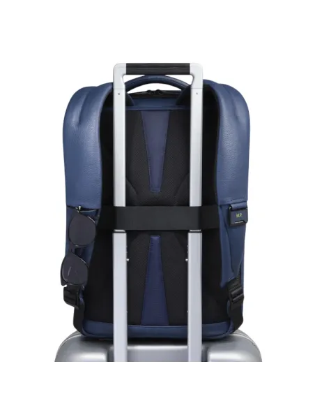 Piquadro Than Reise-Rucksack mit 15.6 Computer-Fach, blau