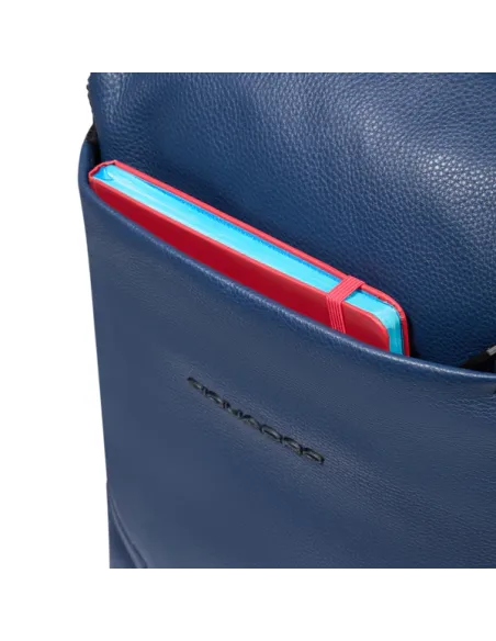 Piquadro Than Reise-Rucksack mit 15.6 Computer-Fach, blau