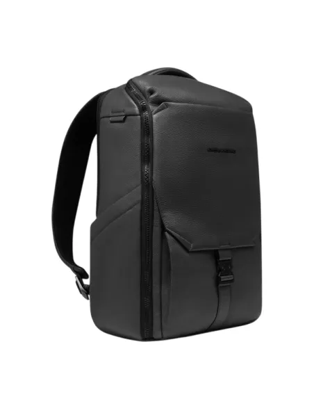 Piquadro Than travel backpack with 15.6 computer compartment, black