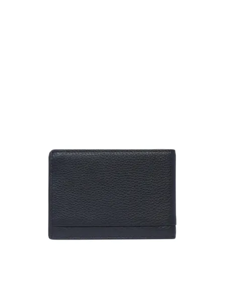 Piquadro Than leather men's wallet, black