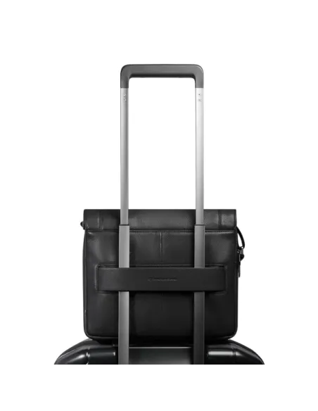 Piquadro Cronus small messenger bag, black