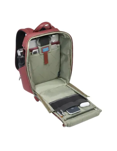 Piquadro Than small leather backpack...