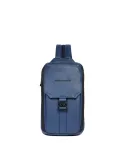 Piquadro Than Umhängetasche/Rucksack, blau