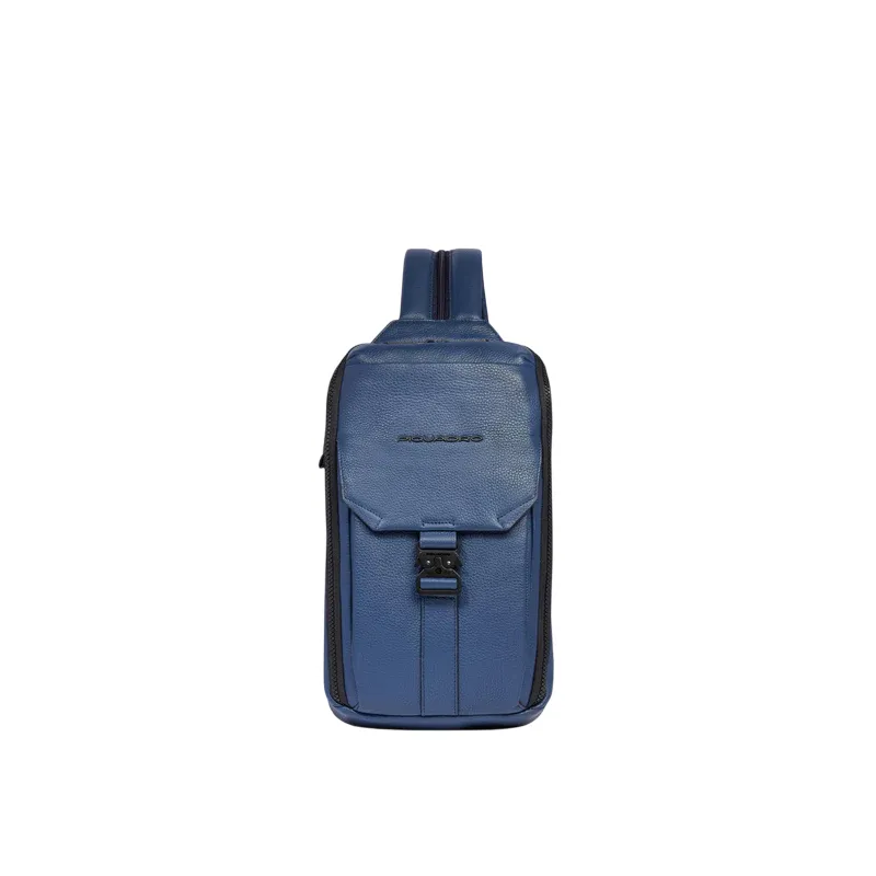 Piquadro Than Umhängetasche/Rucksack, blau