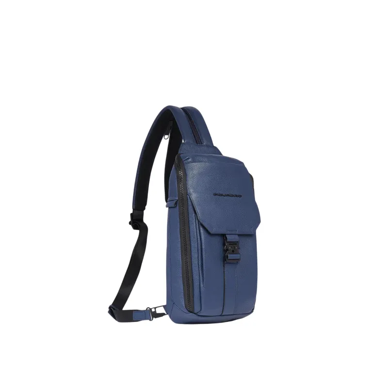 Piquadro Than monoslig bag/backpack, blue 2