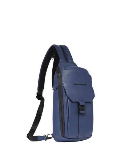 Piquadro Than Umhängetasche/Rucksack, blau
