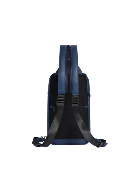 Monospalla indossabile a zaino porta iPad®mini Piquadro Than, blu