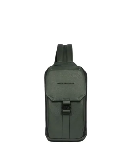 Piquadro Than monoslig bag/backpack, green