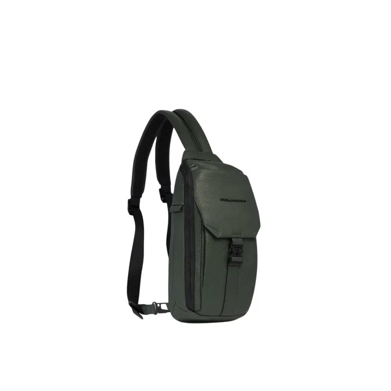 Piquadro Than monoslig bag/backpack, green 2