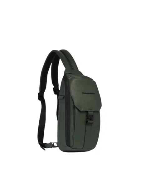 Piquadro Than Umhängetasche/Rucksack, grün