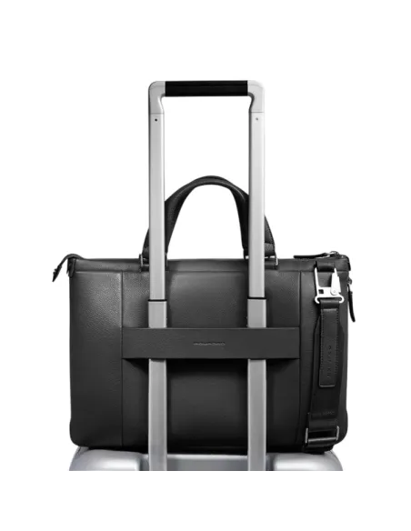 Cartella porta pc da 14 Piquadro Than, nera