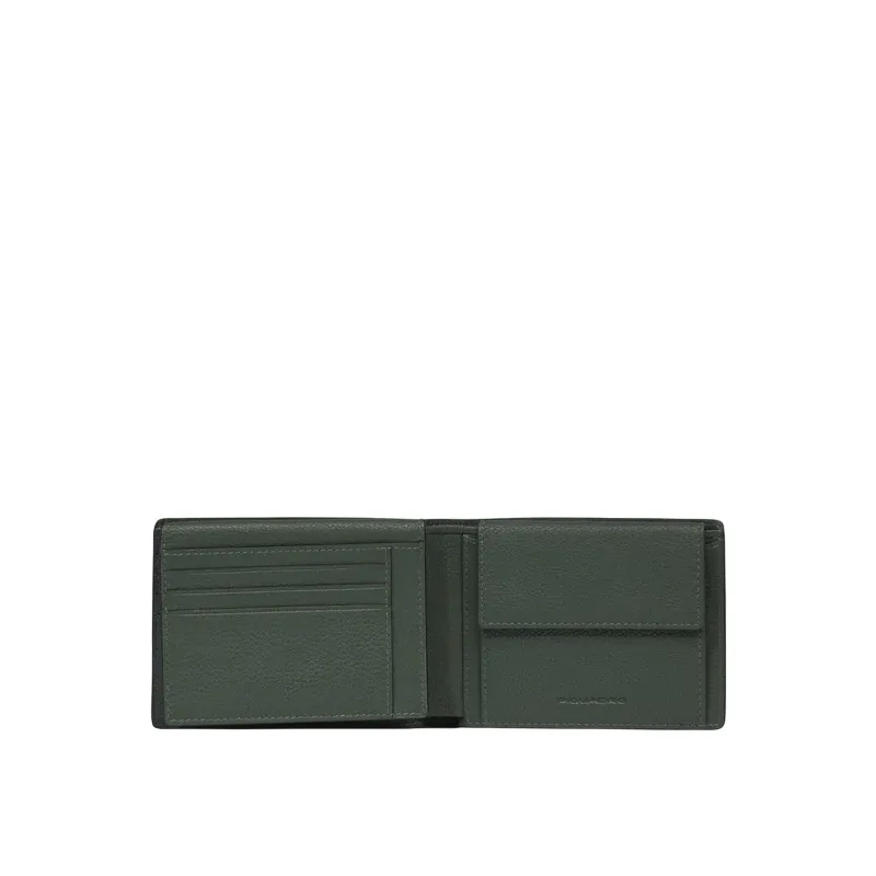 Portafogli uomo completo Piquadro Than, verde 2
