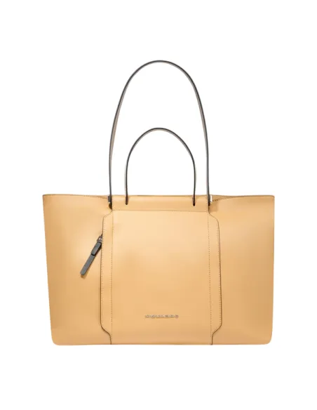 Piquadro Circle women's shopping bag with two handles, yellow