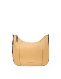 Piquadro Circle Umhängetasche aus Leder, gelb-beige