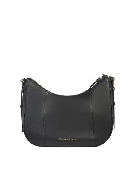 Borsa a tracolla in pelle Piquadro Circle, nera