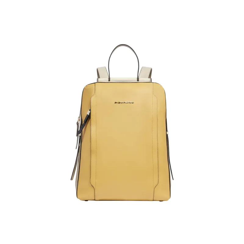 Zaino Piquadro Circle, giallo-beige