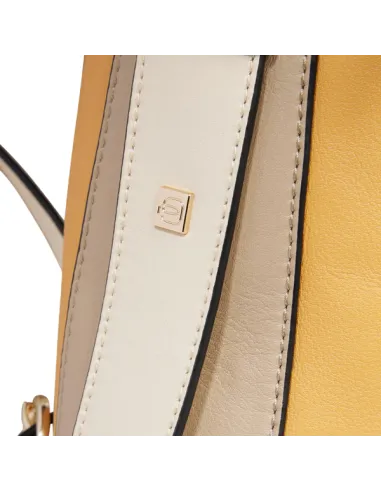 Zaino Piquadro Circle, giallo-beige