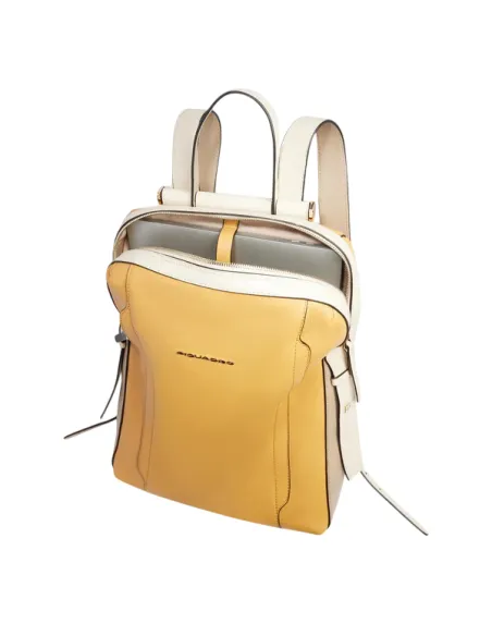 Zaino Piquadro Circle, giallo-beige