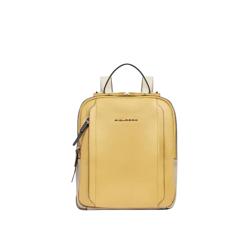 iPad® Pro12,9"-Rucksack für Frauen PQ Circle, gelb-beige