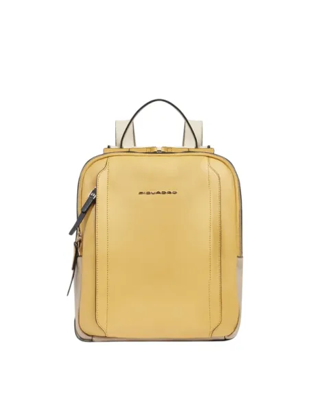 iPad® Pro12,9"-Rucksack für Frauen PQ Circle, gelb-beige
