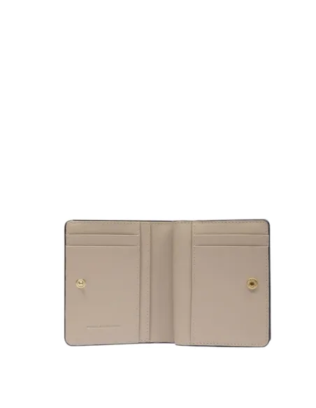 Portafogli donna piccolo Piquadro Circle, azzurro-beige