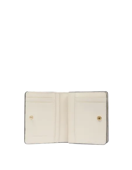 Portafogli donna piccolo con zip Piquadro Circle, rosa