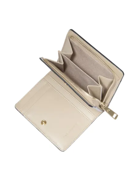 Piquadro Circle small ladies' wallet, yellow-beige