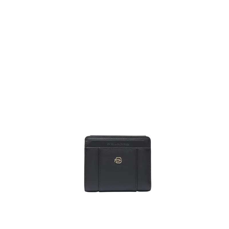 Piquadro Circle small ladies' wallet, black