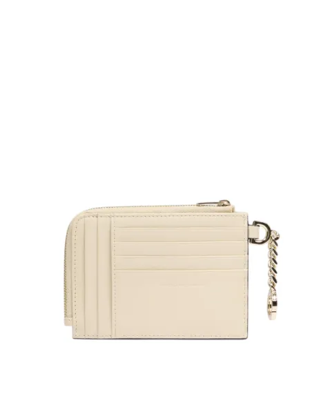 Piquadro Circle Munzbeutel mit Reißverschluss, weiß