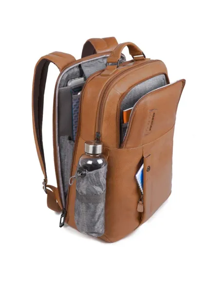 Piquadro Pulse Special Großer Laptop-Rucksack mit Fach für iPad 10,5"/9,7", blau