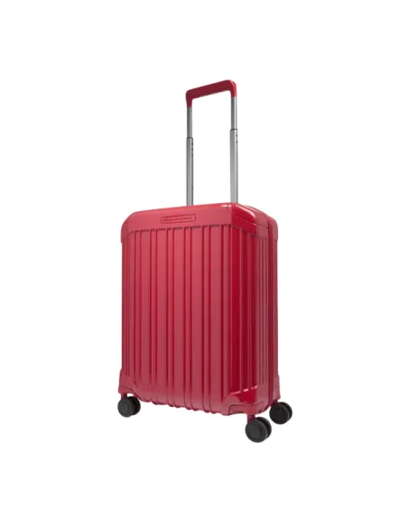 Piquadro PQ-Light cabin trolley with four wheels red2