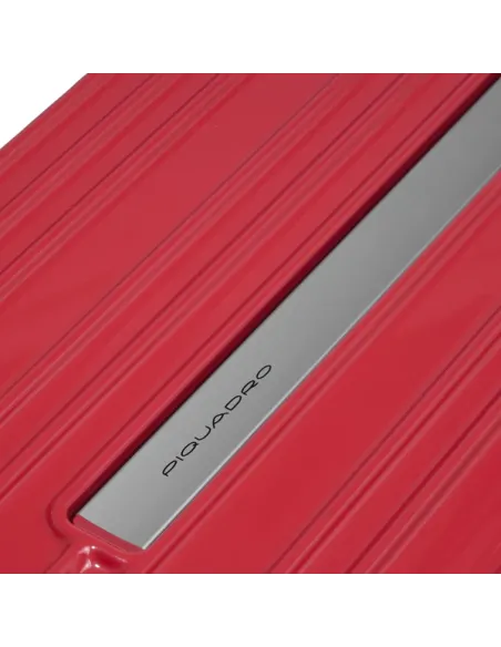 Piquadro PQ-Light Kabinenwagen mit 4 Rädern rot2