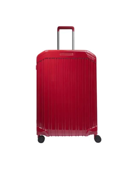 Piquadro PQ-LightS3 mittelgroßer erweiterbarer Trolley, rot2