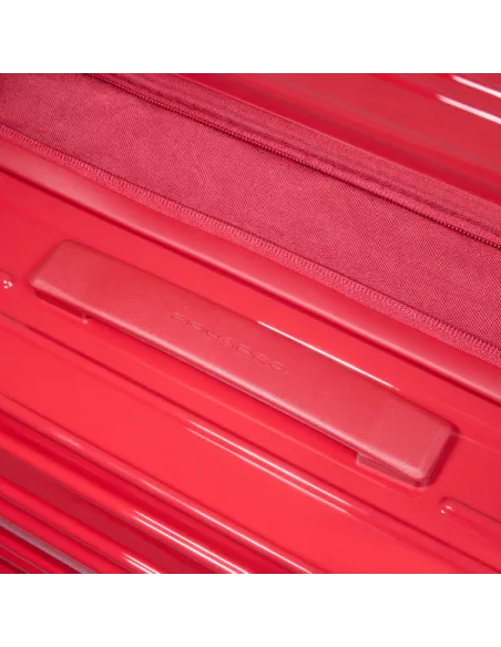 Piquadro PQ-LightS3 mittelgroßer erweiterbarer Trolley, rot2