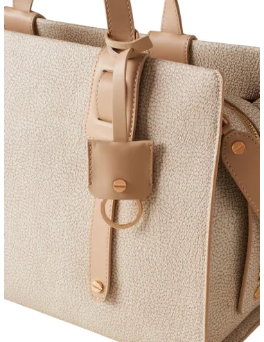 Borbonese Déjeuner handbag, sand