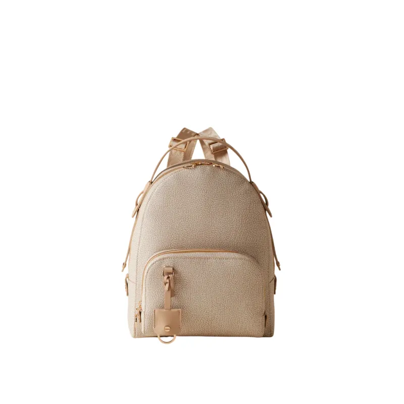 Borbonese Déjeuner Damen-Rucksack, sand