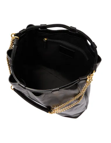 The Bridge Studo bucket bag, black