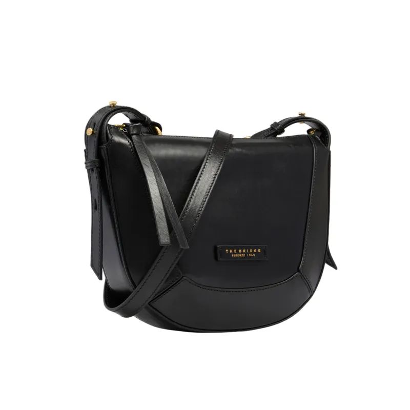 The Bridge Fedora medium shoulder bag, black 2