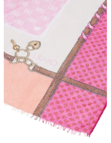 Liu Jo stole, pink berry