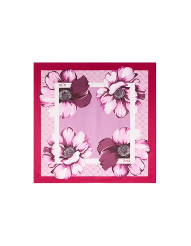 Foulard Maxi Flower Liu Jo, sangria