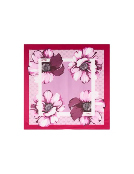 Foulard Maxi Flower Liu Jo, sangria