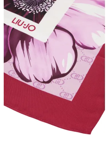 Liu Jo Maxi Flower Schal, sangria