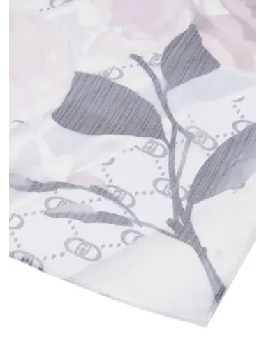 Stola Watercolor Flower Liu Jo, nera
