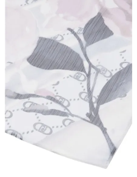 Stola Watercolor Flower Liu Jo, nera
