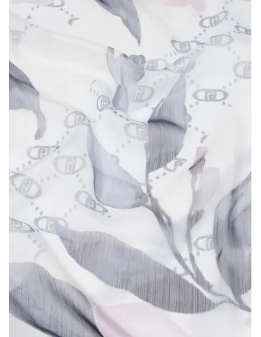 Stola Watercolor Flower Liu Jo, nera