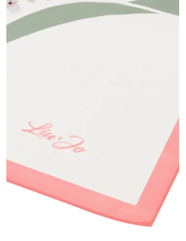 Foulard Liu Jo Garden, cloudy coral