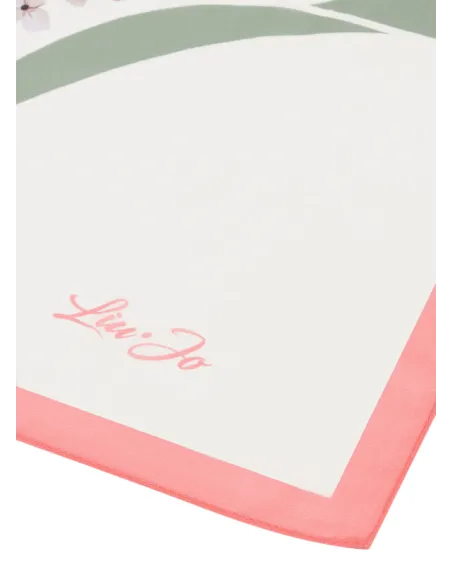 Foulard Liu Jo Garden, cloudy coral