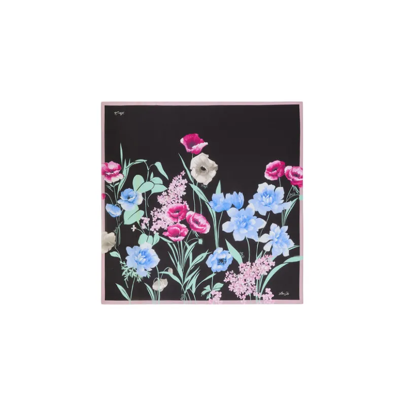 Foulard Liu Jo Garden, nero 2