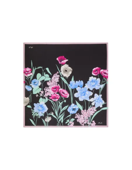 Foulard Liu Jo Garden, nero